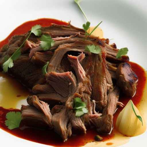 Tandir Pulled Lamb with Smoky Chipotle Sauce