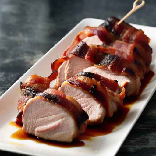 Рецепт свиной вырезки в беконе
