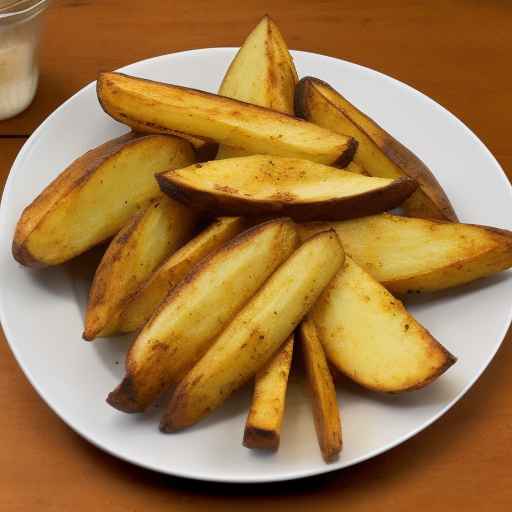 Запеченные картофельные клинья