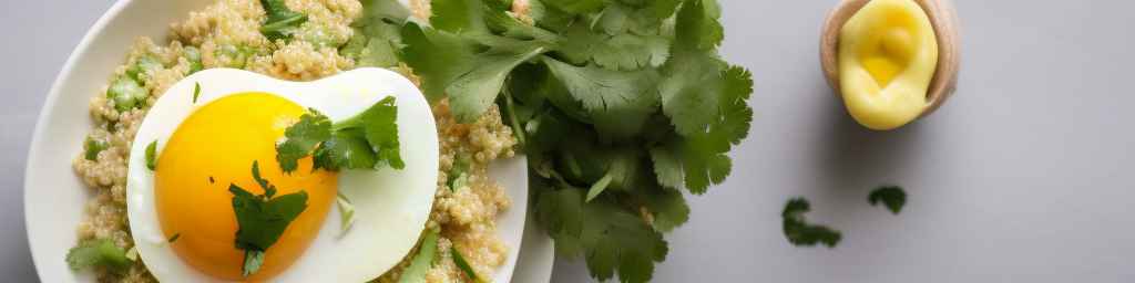 Боливийский яичный салат с киноа