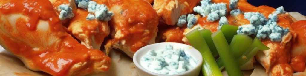 Рецепт курицы "Баффало" с голубым сыром