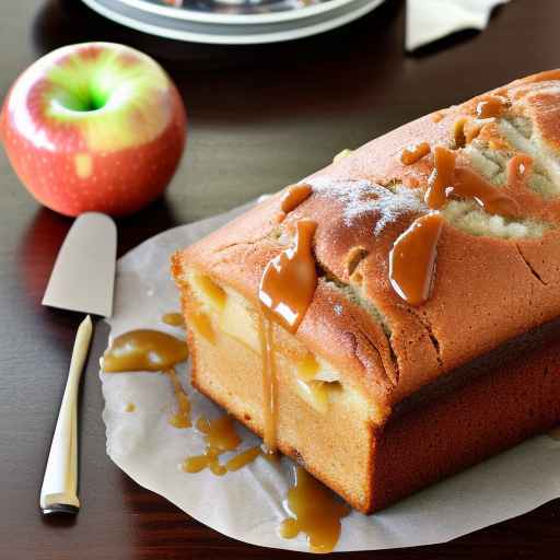 Рецепт карамельного яблочного хлеба