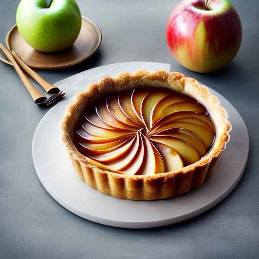 Рецепт карамельного яблочного пирога