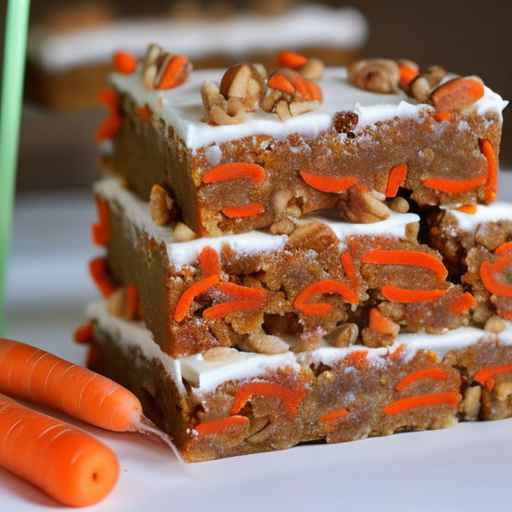 Батончики с морковным тортом