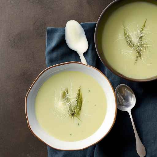 Рецепт охлажденного супа из артишоков и фенхеля