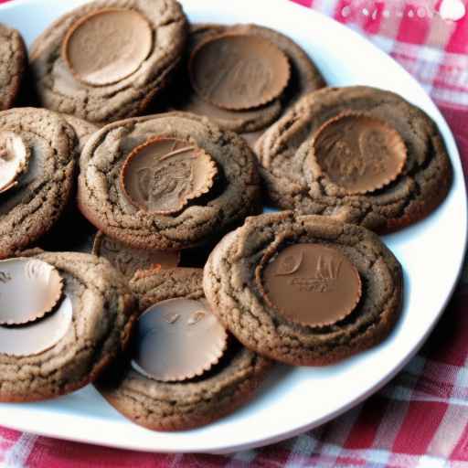 Шоколадное печенье "Монетки"