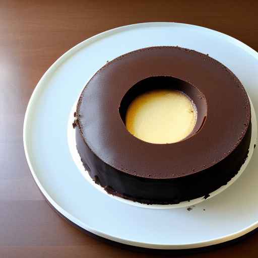 Шоколадный торт "Флан"