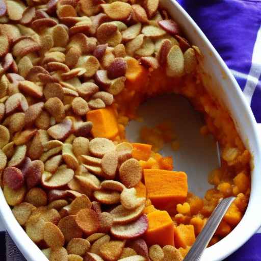 Cinnamon Apple Sweet Potato Casserole