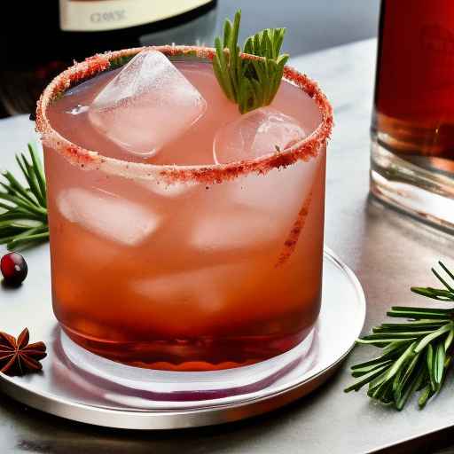 Коктейль Cocktail Cranberry Spice Mule