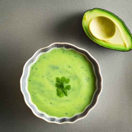 Рецепт сливочного супа из авокадо и огурцов