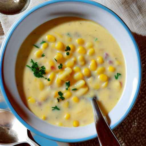 Рецепт сливочного кукурузно-картофельного супа
