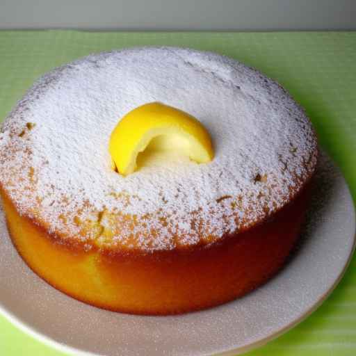 Пасхальный торт с лимонной глазурью