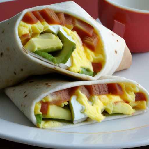 Egg and Cheese Breakfast Wrap