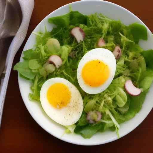 Яйца в салате