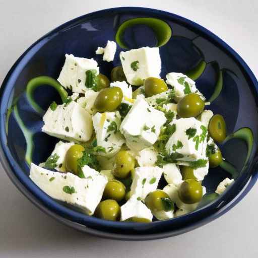 Рецепт сальсы с фетой и оливками