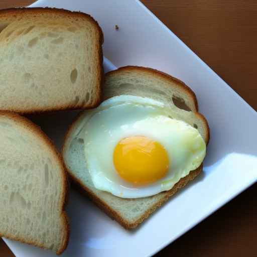 Сэндвич с жареным яйцом