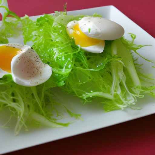 Салат из фризе и яиц