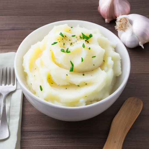Рецепт чесночного картофельного пюре