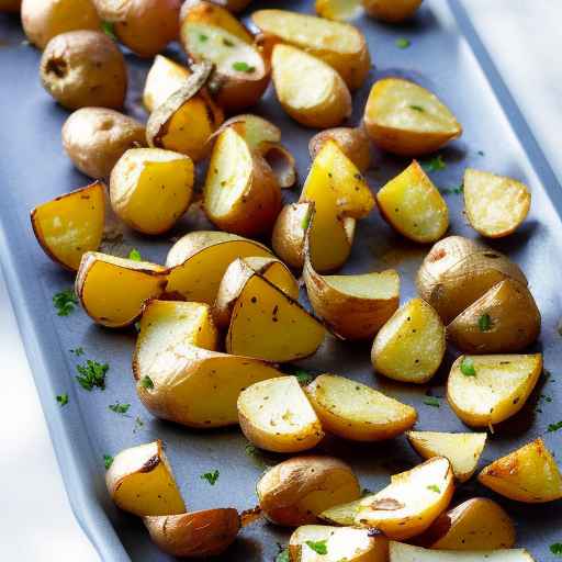 Рецепт запеченного картофеля с чесноком