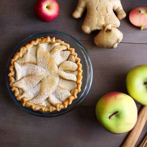 Рецепт имбирного яблочного пирога