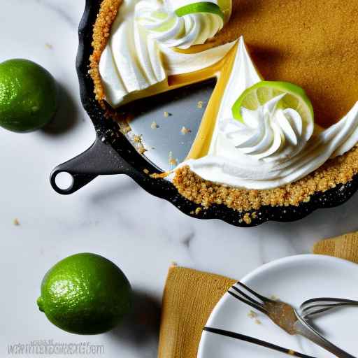 Gingersnap Crusted Key Lime Pie