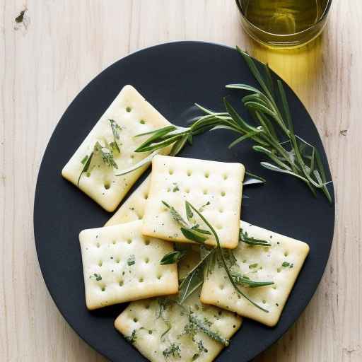 Крекеры с травами и оливковым маслом