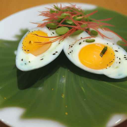 Японский яичный салат
