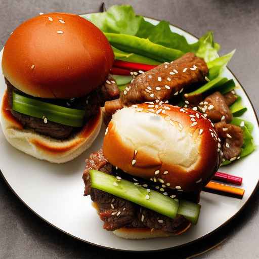 Слайдеры из говядины BBQ по-корейски