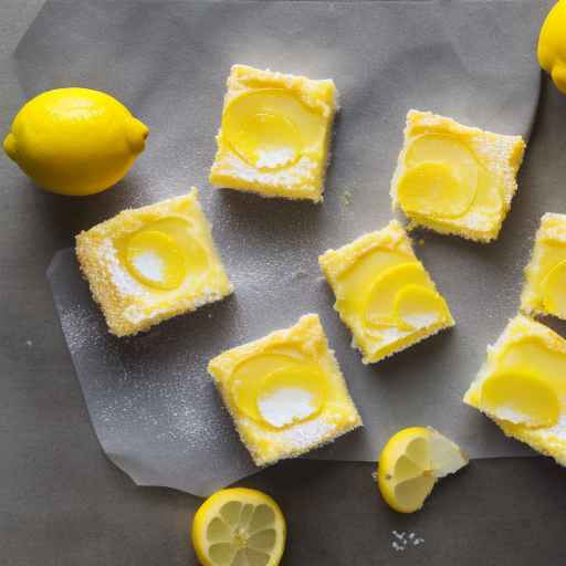 Лимонные батончики