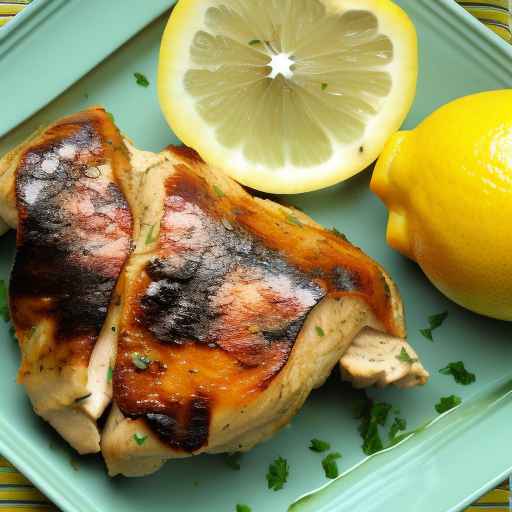 Курица с лимонным шнитт-луком