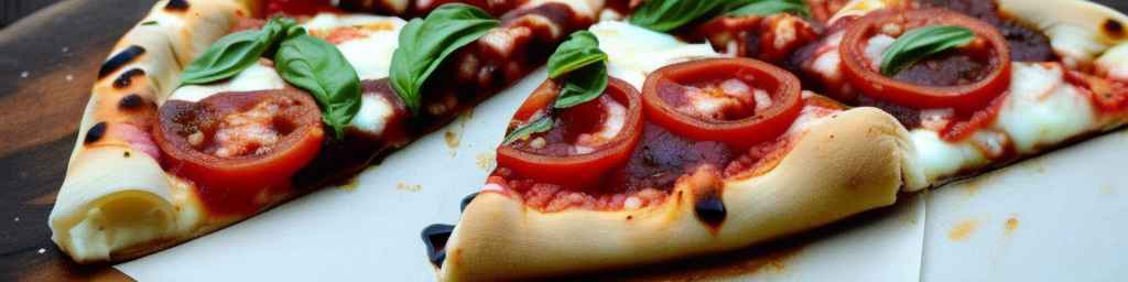 Пицца "Маргерита" с начинкой из бальзамической глазури