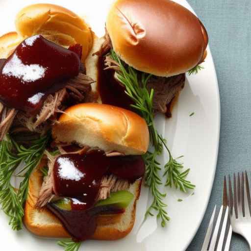 Pot Roast Sliders with Red Wine Reduction