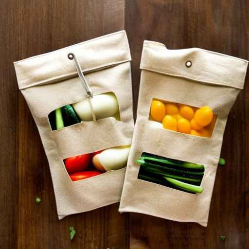 Фаршированные пакеты с рикоттой и овощами