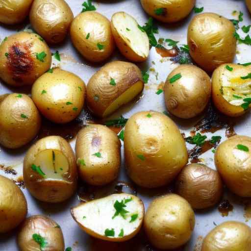 Рецепт запеченного чесночного картофеля