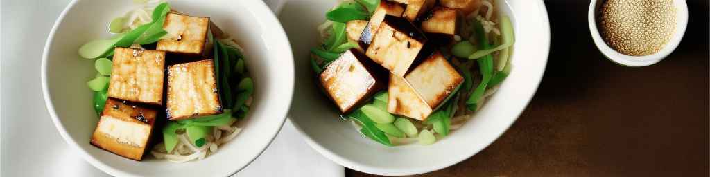 Кунжутно-имбирный тофу