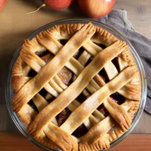 Рецепт яблочного пирога с пряным ромом