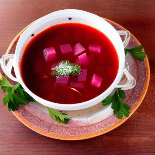 Традиционный борщевой суп